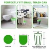 Compostable Kitchen Trash Bags 6-Gallon - Heavy Duty Medium Unscented