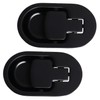 Relax Armchair and Sofa Lever, Solid Aluminium Metal Handle Black