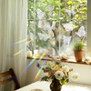 Pack of 26 Butterfly Prism Window Stickers, Bird Protection, Butterfly