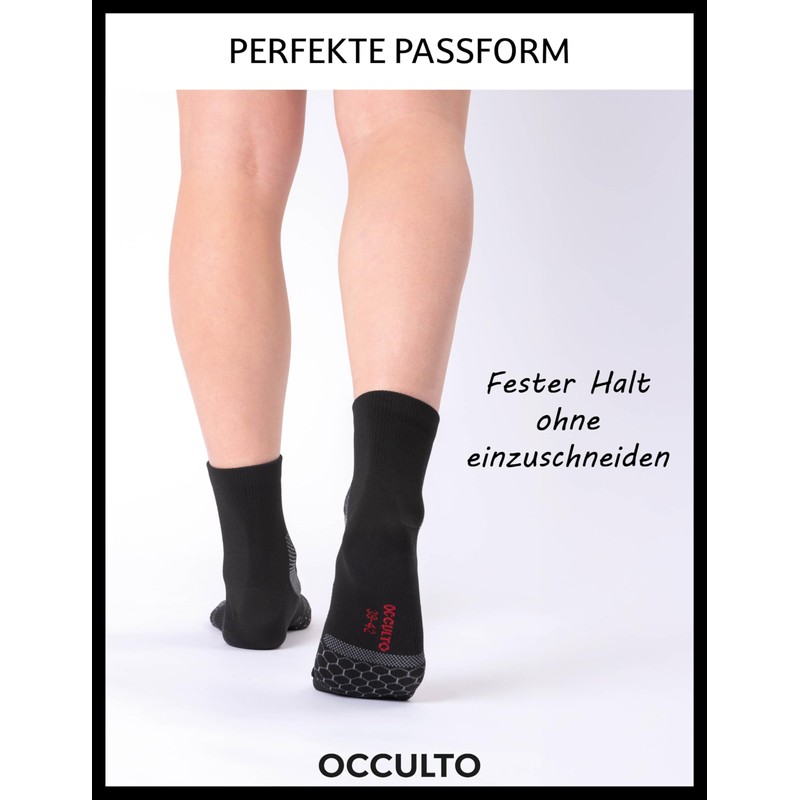 Occulto Men's & Women's Short Road Cycling Socks Pack of