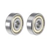 sourcing map 6300ZZ Deep Groove Ball Bearing 10x35x11mm Double Shielded
