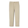 French Toast Boys' Adjustable Waist Straight Fit Stretch Twill Chino