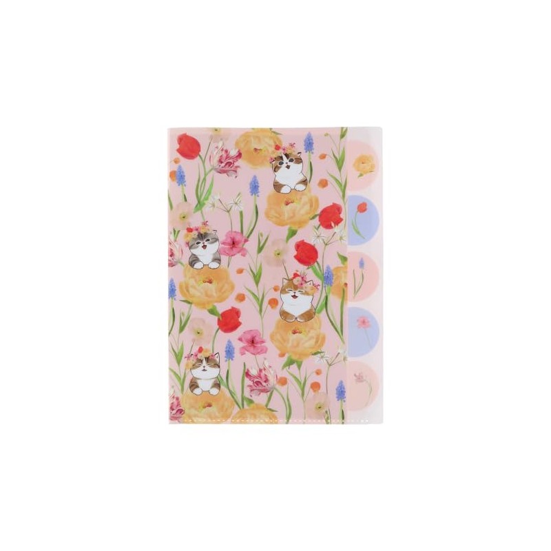 Sun-Star Stationery Bloom S2176521 Hibiya Hanaden Collaboration Goods, Clear File,