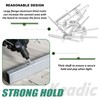 Keadic 200Pcs 4 Sizes 1/8" Aluminum Large Flange Blind Rivets