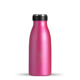720°DGREE “milkyBottle” Stainless Steel Drinking Bottle and Small Thermos Flask, BPA-Free, Leak-Proof, Great for Children Carbonated Drinks, Sports, School, Fitness – 350 ml