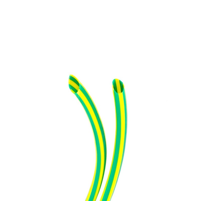 3mm Earth Sleeving PVC Green & Yellow 3.0mm Electrical Wire