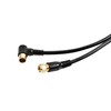N-CAT NC4GLF5B-PP TV Cable S4C 5m L Plug to Straight