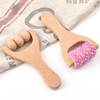 3-Piece Wooden Massager, Roller Massager, Portable Massager, Manual Massager, Multifunctional
