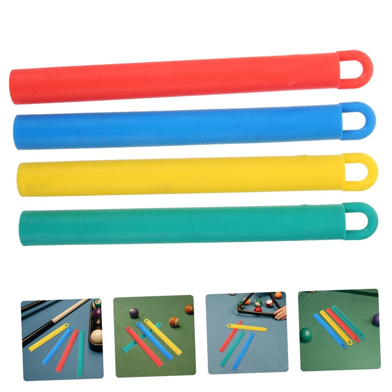 GRIRIW 4Pcs Pool Cue Hanging Holders Billiard Stick Protectors for
