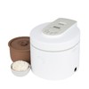 AROMA® Professional Rice Cooker with Purple Clay Cooking Pot, 6-Cup