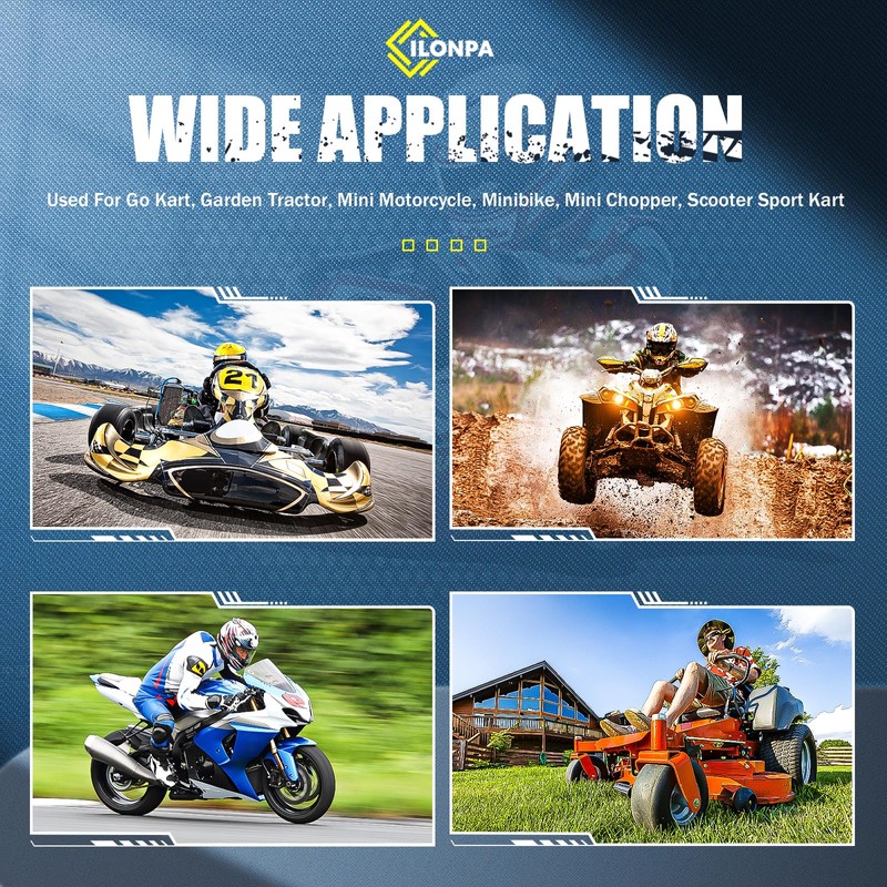 Clutch and Variator Assembly Set with 669 Belt for GY6