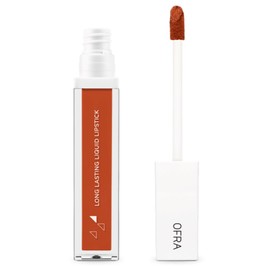 Ofra Long Lasting Liquid Lipstick - PSL | Terracotta Matte Lipstick with Red-Orange Undertones | Matte Liquid Lipstick for All-Day Wear | High-Pigment, Lightweight Matte Lipstick Finish | 8g