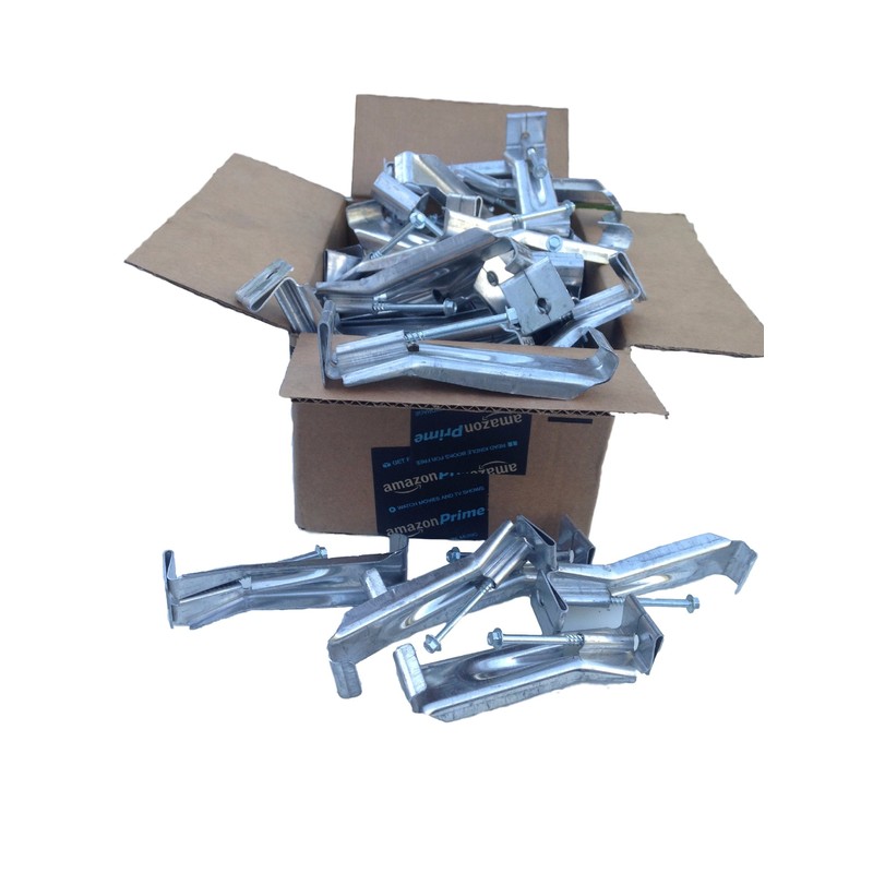 5 inch Quick Screw hidden gutter hanger with clip 25