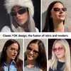 Dollger Y2K Retro Oval Sunglasses Women and Men Classic Design