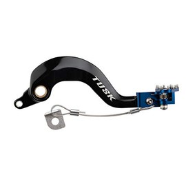 TUSK Aluminum Brake Pedal Blue Tip for Yamaha YZ250F 2001-2005