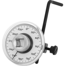 Measure Tool Angle Gauge Meter Drive Torque Wrench Rotation 360 Degree 1/2" N +
