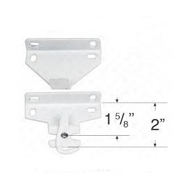 RollEase Roller Shade Standard Bracket #560 White
