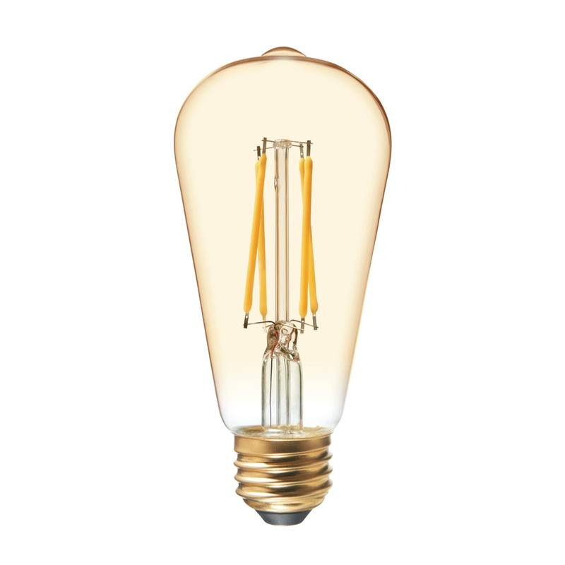GE General Electric Vinta Small 40W Amber ST19 (2-Pack)