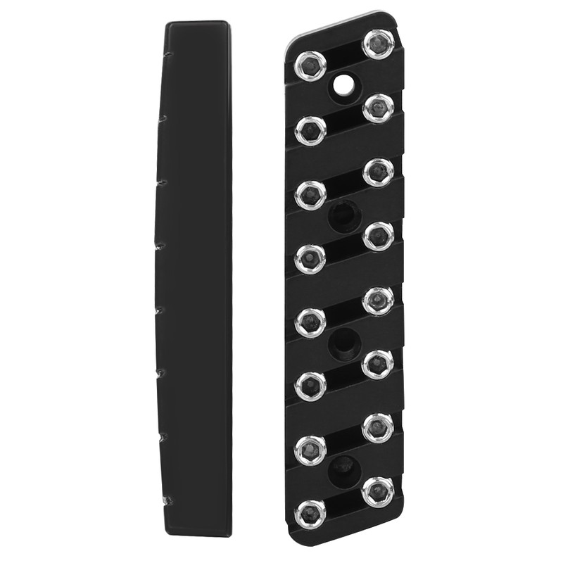 Electric Guitar Nut 7/8 String Headless Piano Pillow Set Musical