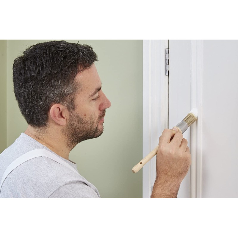 ProDec 25mm Trade Professional Pointed Synthetic Sash Brush Ideal for