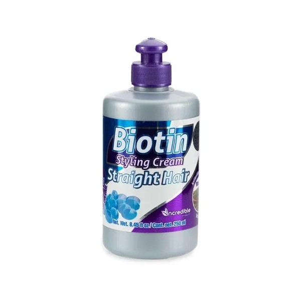 Crema Peinar Biotina + Queratina C/250ml Incredible
