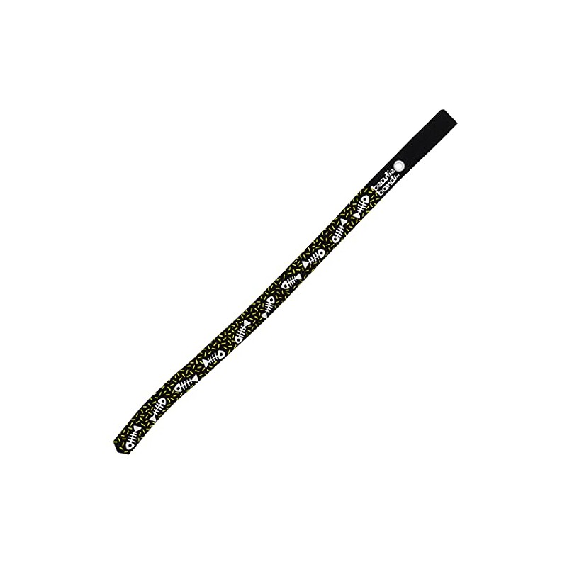 Beastie Band Cat Collar Fish and Bones (Black)