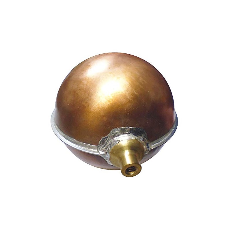 4 1/2" Copper Circular Ball Valve Tank Float