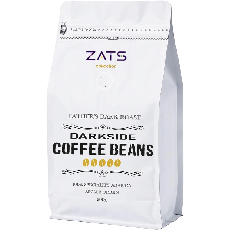 ZATS Coffee Beans Father's Dark Roast 500g, Intensity 5/5 -