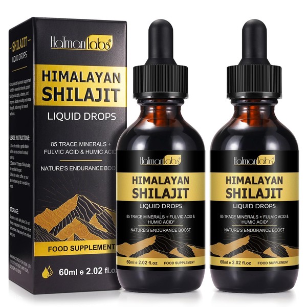 Shilajit Pure Himalayan Organic Resin Drop, Pure Himalayan Shilajit Resin