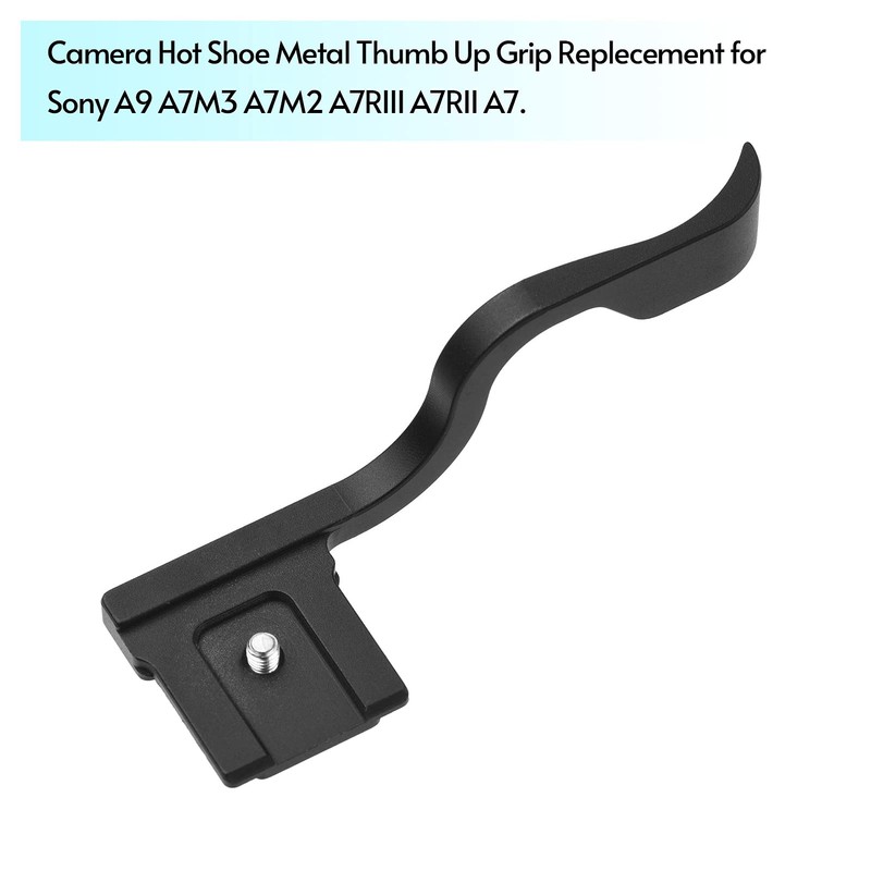 Andoer Camera Hot Shoe Metal Thumb High Grip Handle Thumb