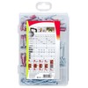 fischer Professional DuoPower Box with Hooks, Dowel Box with 70