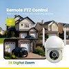 Little elf Outdoor Camera, 4MP Camera Surveillance Exterieur with 360°