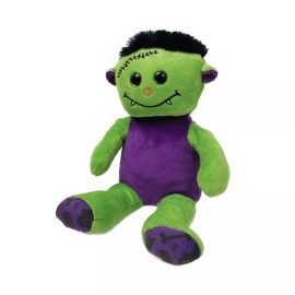 Plush Toy Wonderland 8 Inch Frankie the Monster Plush Toy with Recorder - Soft Cuddly Gift for Kids