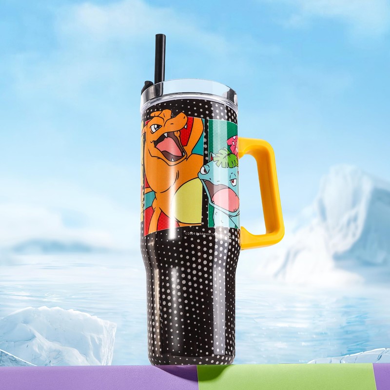 Pokémon 940mL/33oz Double Walled Vacuum Insulated Stainless Steel Tumbler Cup