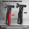 Mutoto 14-in-1 Multi Tools Hatchet Hammer Camping Gear, Multitool Hatchet