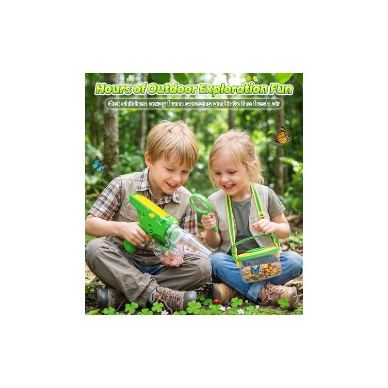 Bug Catcher for Kids, Bug Vacuum Catching Kit with Bug