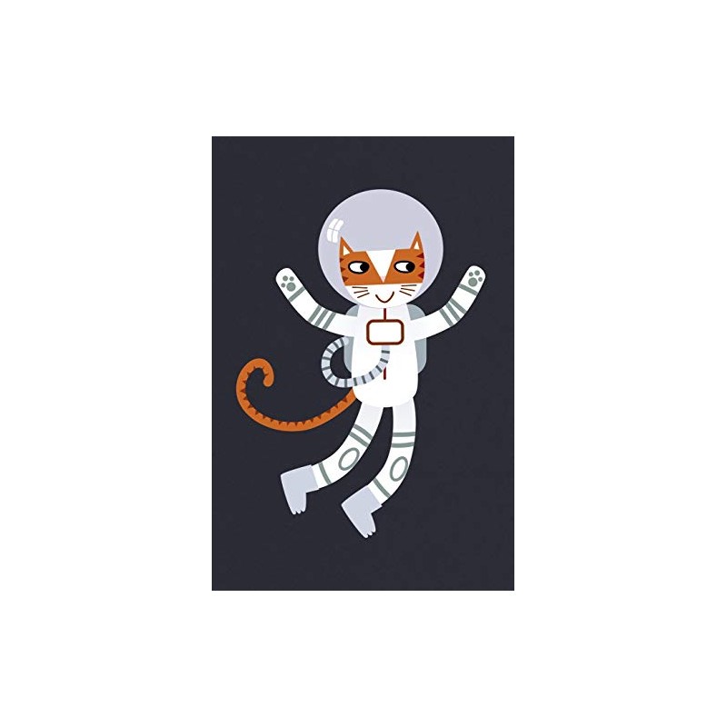 Notes: A Blank Sheet Music Notebook with Ginger and White