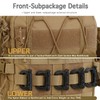 GZ XINXING Sling Shoulder Backpack EDC Bags (Tan)