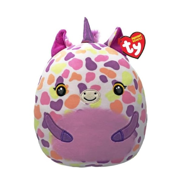 TY Astra Unicorn Squishy Beanie 14” – Soft Plush Toy