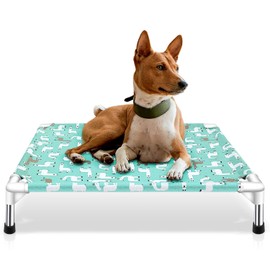 Elevated Dog Bed Pet cot - Pet Bed for Medium Dogs | Elevated Pet Bed for Indoor and Outdoor Use for Medium Pets