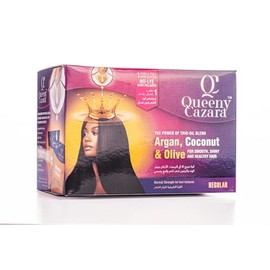 Queeny Cazara No- Lye Relaxer Kit (Regular)