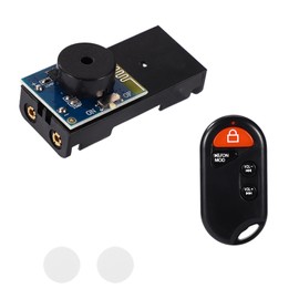 BTFO Black Cricket Noise Maker, Beeping Hidden Prank Cricket Noise Maker Machine with Remote Control Sound Loud Funny April Fools Pranks Device for Adult Party Home Office School Car Stuff