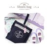 ARISANA Shoes Bag for Kids, Girls, Quilting, Shoe Case, Shoe