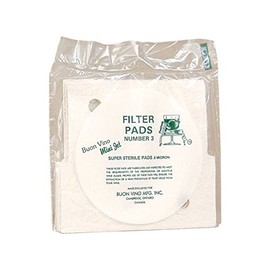 Buon Vino Mini Jet Filter Pads (3) - Sterile (Pack of 25)