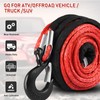 3/8" x 92ft Synthetic Winch Rope, 26500lbs Winch Rope Cable