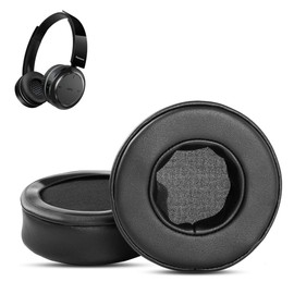 HTINDUSTRY Ersatz-Ohrpolster Kissen Kompatibel mit Panasonic RP-BTD10 RP-BTD5 RP BTD5 Kopfhörern, Premium-Ohrpolster mit Weicherem Proteinleder/Memory-Schaum