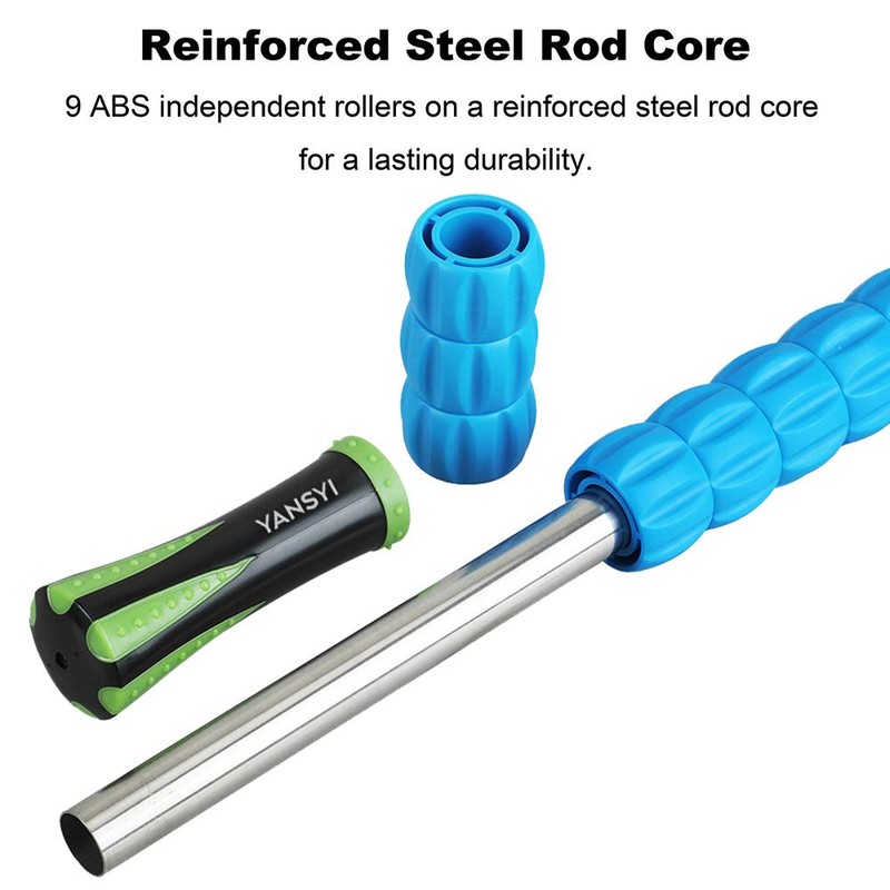 Yansyi Muscle Roller Stick for Athletes - Body Massage Roller