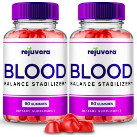 Ideal Performance (2 Pack) Rejuvora Gummies, Advanced Blood Balance Support Supplement Gummy
