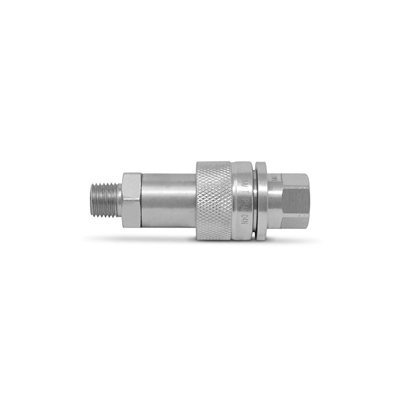 Summit Hydraulics 1/4" 10,000 PSI High Pressure Hydraulic Quick Coupler