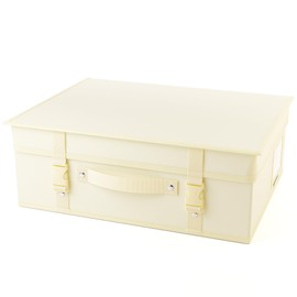 HANGERWORLD Wedding Dress Storage Box Bridal Gown Preservation Kit including 10 sheets of Archival Acid Free Tissue Paper (Small, Ivory)